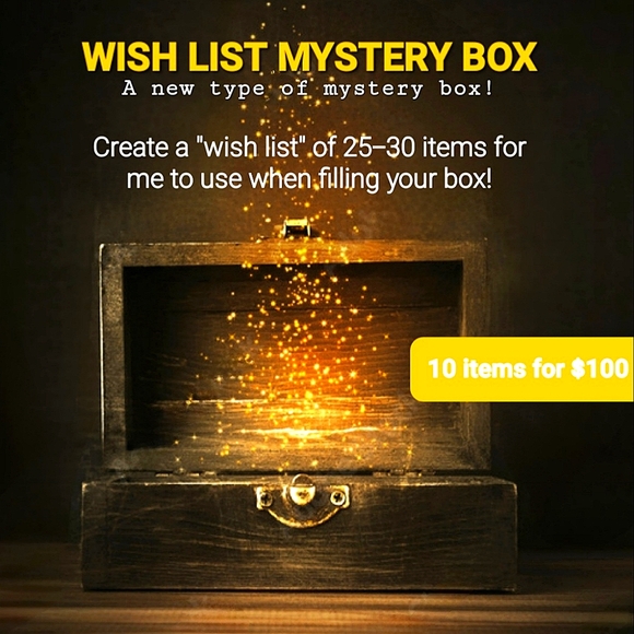 🆕️WISH LIST MYSTERY BOX: 10 Items for $100 - Picture 1 of 11
